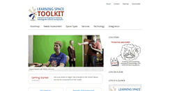Desktop Screenshot of learningspacetoolkit.org
